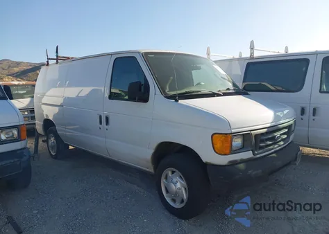 2007 Ford E-150 Commercial/Recreational из США, поврежденный, VIN 1FTNE14W37DB43328